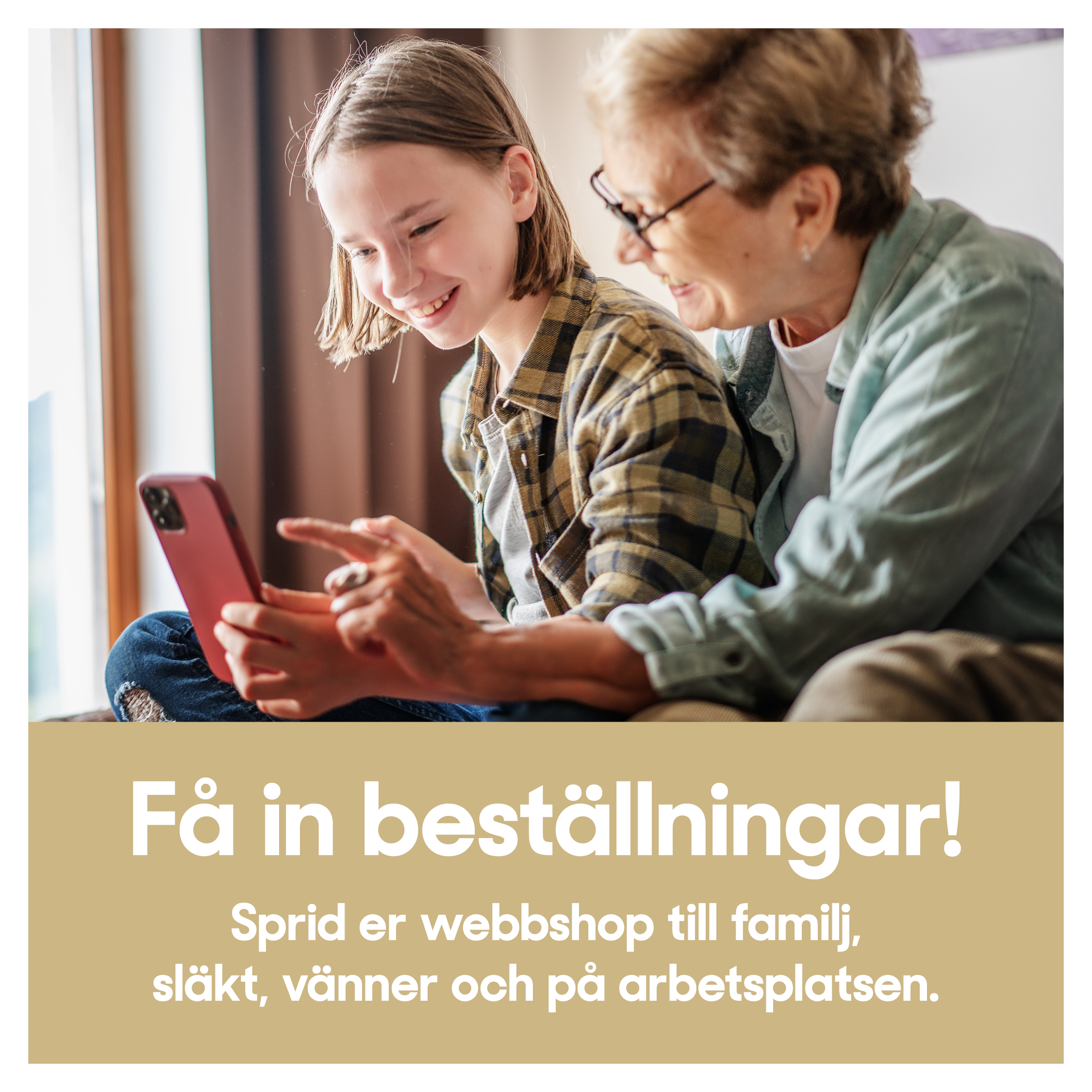 Sälj för klassen med din egna webbshop